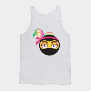 Ninja Emoji Balayage Tank Top